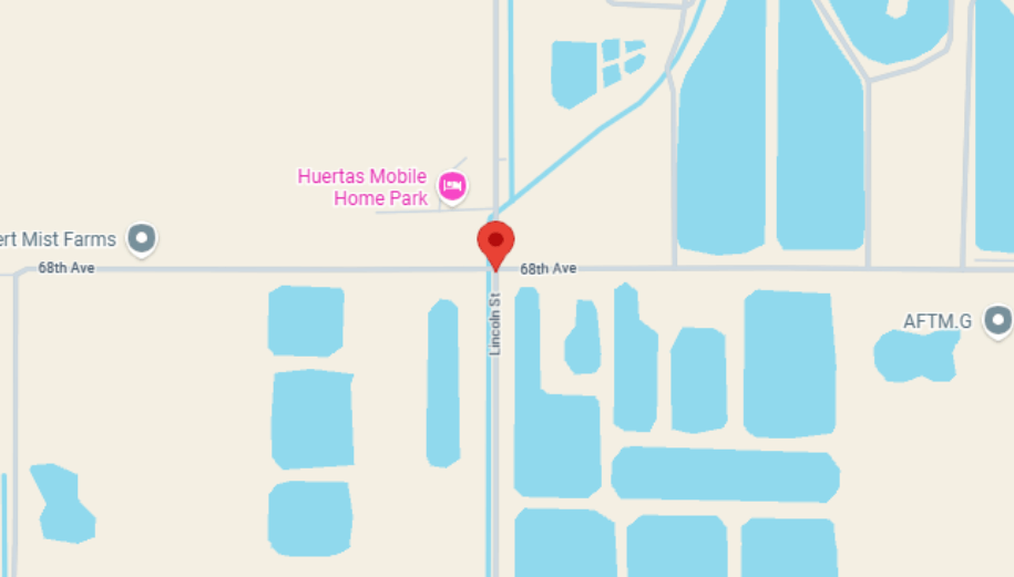 Small Aircraft Crashes Near Lincoln Street and 68th Avenue in Mecca California