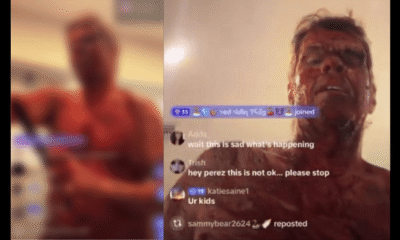 Video Shows Perez Hilton Seen in Disturbing Livestream Showing Apparent Self-Harm, TikTok Account Suspended