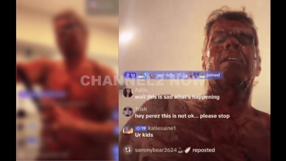 Video Shows Perez Hilton Seen in Disturbing Livestream Showing Apparent Self-Harm, TikTok Account Suspended