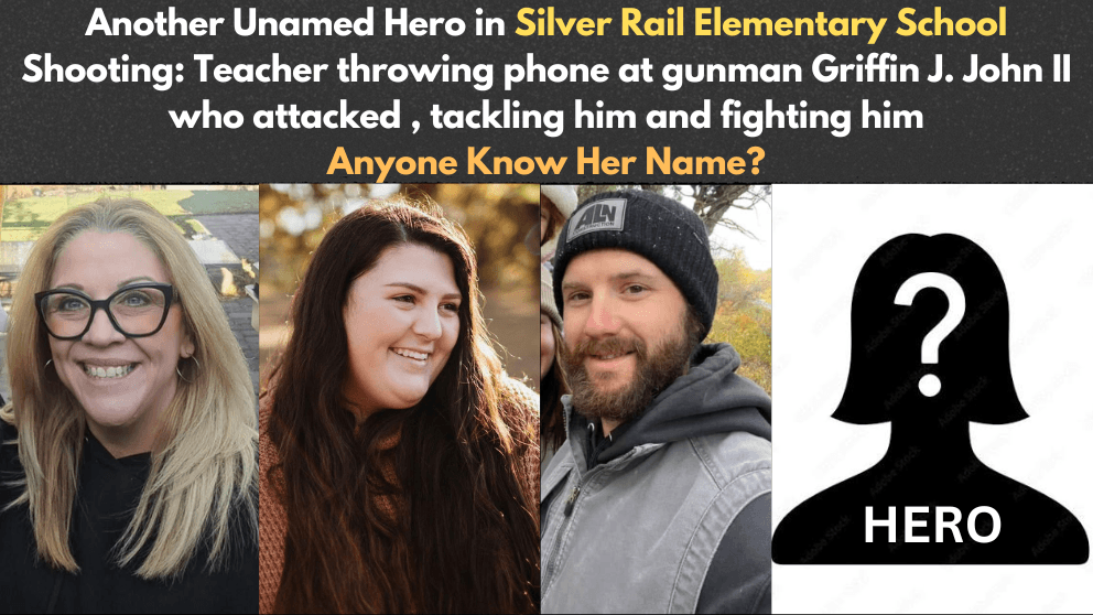 Who Is the Hero Teacher, Threw a Phone at Gunman John J. Griffin II, Tackled Him, and Fought Back During the Silver Rail Elementary School Shooting Kaylub Giamanco